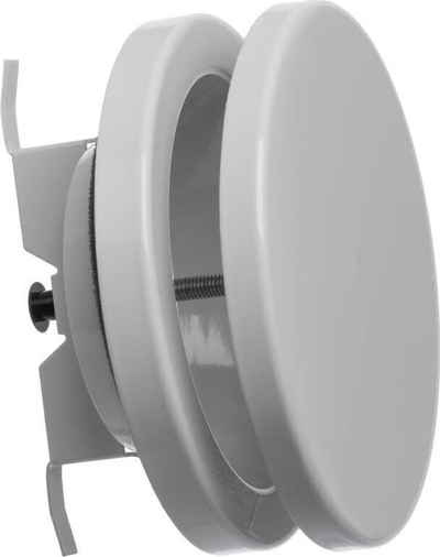 Difuzor metalik ventilimi Euro3plast, 100 mm, i bardhë