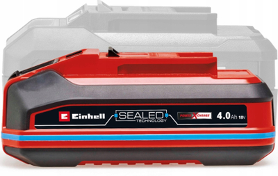 Bateri Einhell Power X-Change Slim Plus 18V, 4Ah, Li-ion