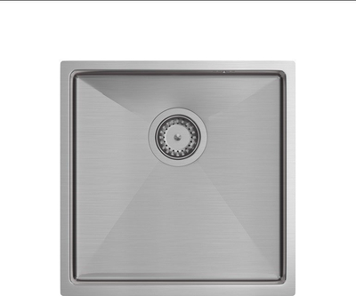 Lavaman kuzhine Quadron Paul Steel MF4444BS_U, çelik SteelQ PVD, montim nën banak, ngjyrë çeliku