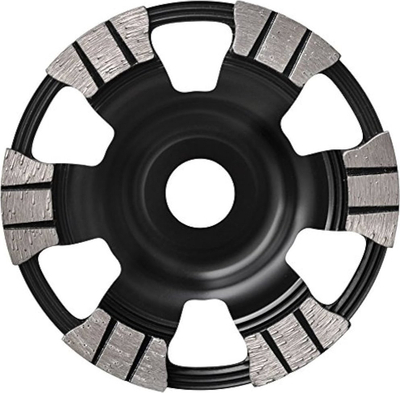 Disk bluarës me diamant Samedia UBM, 125mm, vrimë 22mm, i zi