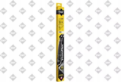Fshirëse xhami SWF 119260 VisioFlex, set 600mm 380mm, përpara, e zezë