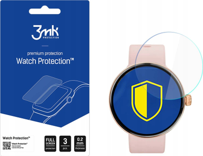Mbrojtëse ekrani 3mk Watch Protection ARC për Garmin Approach S44 S50 42mm, xham mbrojtës, transparente