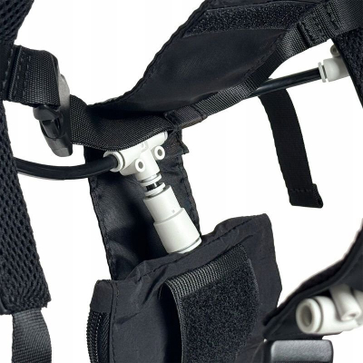 Jelek për efekte tymi PMI Smoke Vest SB11823, on-body, i zi