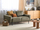 Divan SOVIK me material stof, 2 vendsh, 156 cm, jeshil