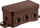 Kuti montimi muri SIMET NS8 FASTBOX HOOK, 45 x 85 x 40 mm, IP54, kafe