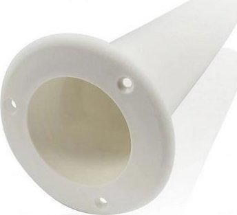Kalim muri PVC, 350 mm, fi 64 mm, i bardhë