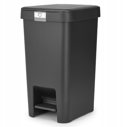 Kosh me pedale Brabantia StepUp, 16L, gri e errët