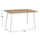 Set ngrënieje 5-pjesësh 120×70×76,5 cm (HM10349.02)