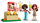 Set lodrash LEGO Friends Movie Night 42642, ndërtim kinemaje, shumëngjyrësh