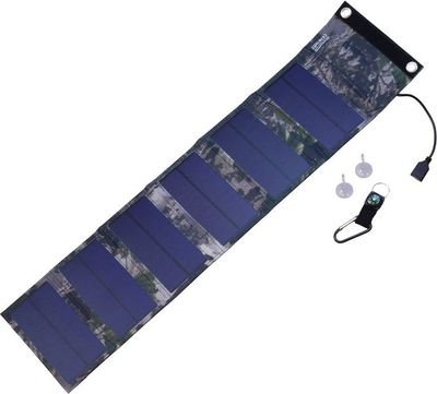 Karikues me diell SUNEN ES-6, 9W, USB 5V 1.8A, kamuflazh