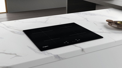 Индукциска плоча за готвење, Whirlpool WS Q4860 NE, 59 cm, 7200 W, 4 зони, црна