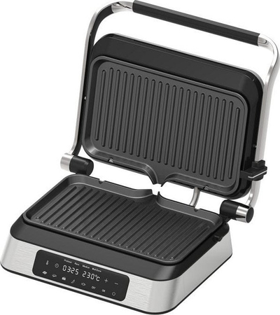 Grill multifunksional 2 në 1, 1800W, pllaka të zëvendësueshme për waffle