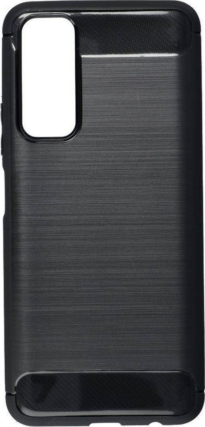 Kapotë telefoni Carbon për Huawei P Smart 2021, TPU, e zezë