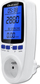 Matës konsumimi energjie Qoltec PM0626, 3680W, ekran LCD, i bardhë