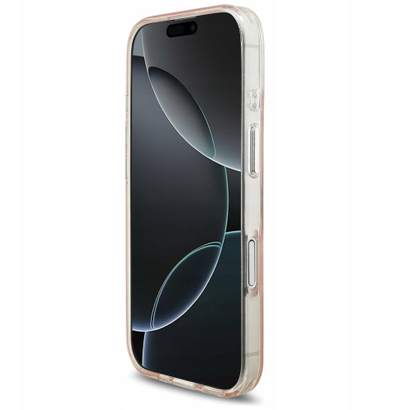 Kapak telefoni Karl Lagerfeld IML Karl RSG Logo MagSafe, për iPhone 17, rozë