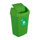 Kosh plehrash Eco Recycling, 35L, plastik, i gjelbër