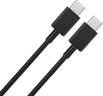 Kabllo USB Type C në Type C Economy, 1m, 3A, e zezë
