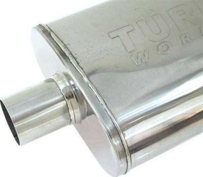 Marmitë sportive TurboWorks LT 409SS Center, 51mm, çelik inoks