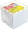 Kub letrash shënimi Penword Office Cube In A Box, i bardhë