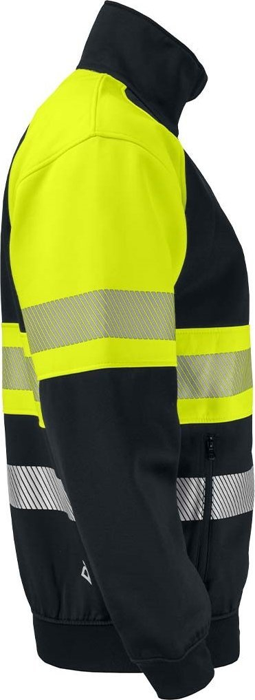 Xhaketë pune Projob 6120 Sweatshirt, EN ISO 20471 Class, L, portokalli me reflektorë