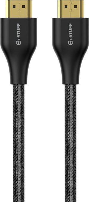 Kabllo HDMI eSTUFF 2.1, 8K, 1m, e zezë