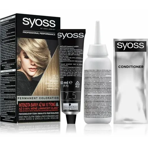 Ngjyrë për flokë Syoss, 7.5 Natural Ash Blonde, 50 ml 2