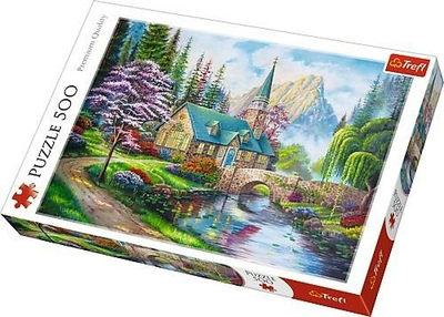 Puzzle Trefl Forest retreat, 500 elemente