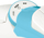 Hekur me avull Russell Hobbs Light and Easy Brights Aqua 26482-56, shtresë qeramike, 2400W, blu