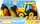 Lodër eskavator me telekomandë Teamsterz JCB My First Joey, 2.4GHz, për fëmijë 2+, verdh e zezë