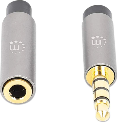 Kabllo audio AUX M/F 3.5mm, 2m, cilësi e mirë, e zezë