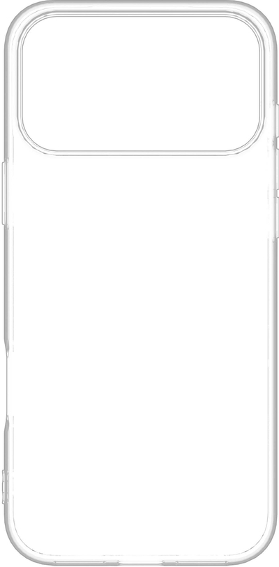 Kapak telefoni ESTUFF Infinite Vienna 6.9", TPU, transparent