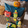 Lodër plushi Tomy Lamaze Banana Benek, me kafshues, shumëngjyrëshe