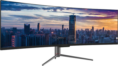 LC-Power LC-M49-DQHD-120-C-Q 49   Монитор, DQHD 5120x1440, 120 Hz, Црн