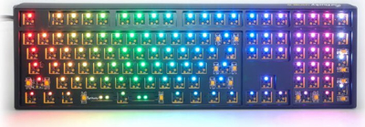 Tastierë mekanike gaming Ducky One 3 Barebone, Hot Swap, RGB, ANSI, e zezë