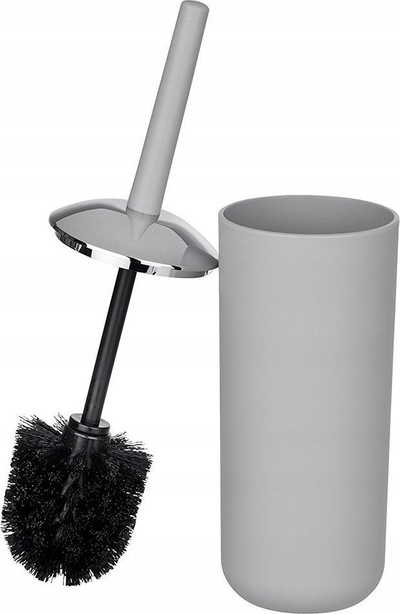 Furçë tualeti në këmbë Wenko Brasil 8357, plastike, gri