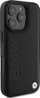 Kuti telefoni BMW Leather Hot Stamp me MagSafe për iPhone 16 Pro 6.3", lëkurë, e zezë