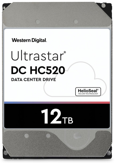 Hard Disk Western Digital Ultrastar He12, 3.5", 12TB, SATA