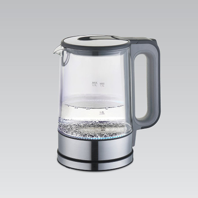 Ibrik elektrik Maestro MR-053, 1.7L, 2200W, argjendtë