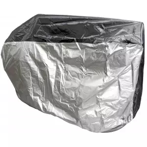 Mbulesë biçiklete Azimut Strong 190T, 200x110x70 cm, për rrota 26\"-29\", ngjyrë argjendtë
