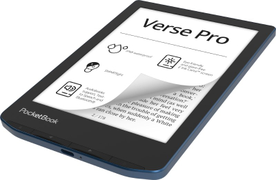 Електронски читач PocketBook Verse Pro PB634, 6\", 16GB, сина