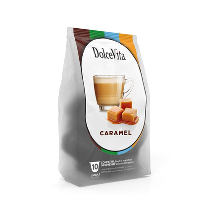 Kapsula kafe Dolce Vita Caramel Nespresso, 10 copë