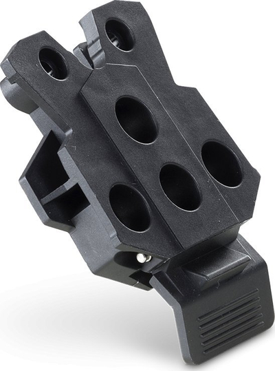 Aksesor montimi Ergonomic Solutions SP MultiClip, për terminale pagese, plastik, i zi