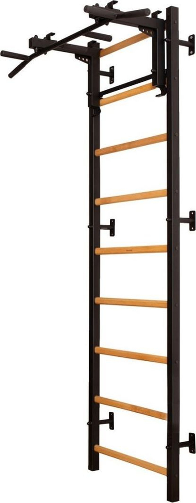 Shkallë ushtrimesh Benchk, 240 cm, me një paralele dhe parmak