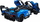 Lodër konstruktore CaDA Dark Knight GTR, 2088 copa, shkallë 1:10, blu