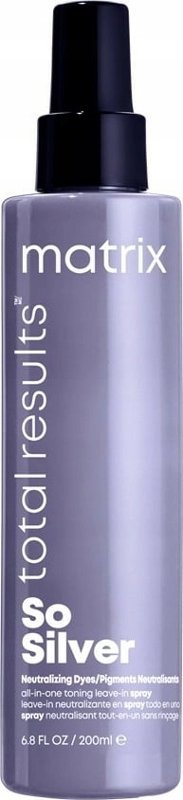 Spray për flokë Matrix So Silver, për me heq tonin e verdhë, 200 ml