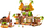 Set ndërtimi LEGO Disney Moana Kakamora Barge 43258, lodër konstruktore, për fëmijë
