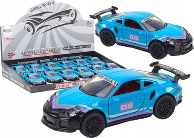 Makina lodër sportive Car, 1:32, metal, ngjyrë smeraldi