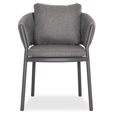 Karrige ngrënieje Shanks 62x60x75-80Hcm (HM6207.01), gri