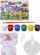 Set kreativ për kalamaj Unicorn P579043, për pikturim edhe modelim, 8 vjeç e lart, shumëngjyrësh