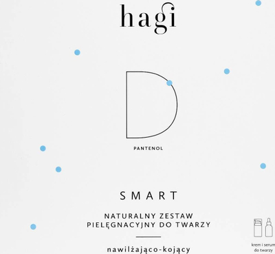 Set kujdesi për fytyrë Hagi Smart D, serum dhe krem hidratues